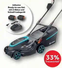 Kaufland Gardena Akku-Rasenmäher PowerMax P4A Ready-to-use-Set Angebot