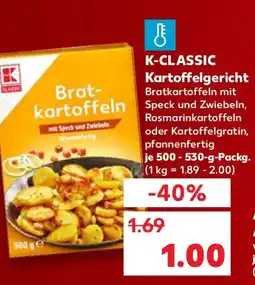 Kaufland K-CLASSIC Kartoffelgericht Angebot