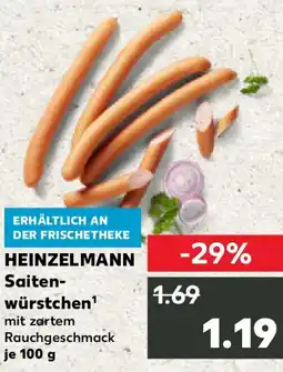 Kaufland HEINZELMANN Saiten würstchen Angebot