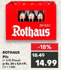 Kaufland ROTHAUS Pils Angebot