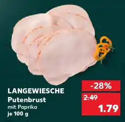 Kaufland LANGEWIESCHE Putenbrust Angebot