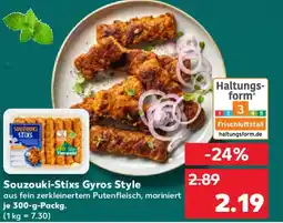 Kaufland Souzouki-Stixs Gyros Style Angebot