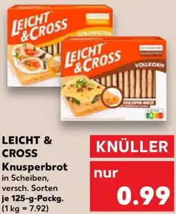 Kaufland LEICHT & CROSS Knusperbrot Angebot