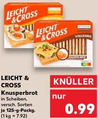 Kaufland LEICHT & CROSS Knusperbrot Angebot