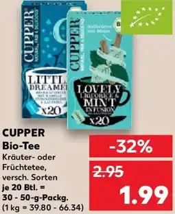 Kaufland CUPPER Bio-Tee Angebot