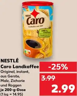 Kaufland NESTLÉ Caro Landkaffee Angebot