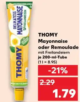 Kaufland THOMY Mayonnaise oder Remoulade Angebot