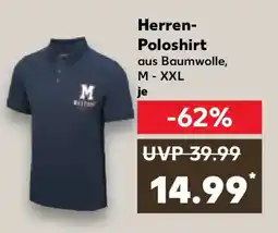 Kaufland MUSTANG Herren- Poloshirt Angebot