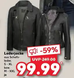 Kaufland MUSTANG Lederjacke Angebot