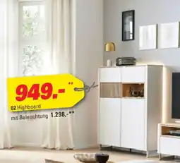 Höffner wohnwert Highboard Angebot