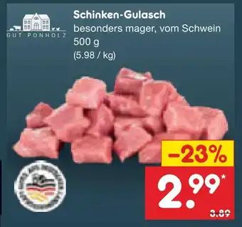 Netto Marken-Discount Gut ponholz schinken-gulasch Angebot
