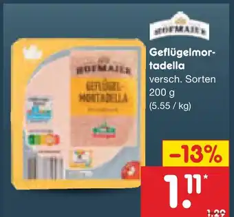 Netto Marken-Discount Geflügelmortadella Angebot