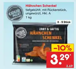 Netto Marken-Discount Hähnchen schenkel Angebot