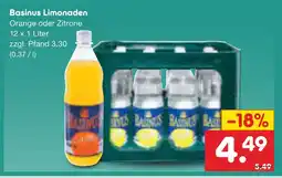 Netto Marken-Discount Basinus limonaden Angebot