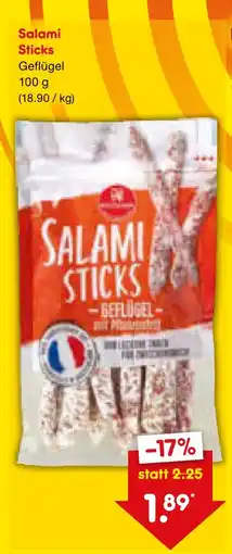 Netto Marken-Discount Salami sticks Angebot