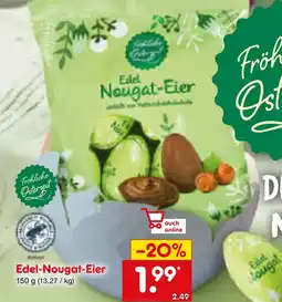Netto Marken-Discount Edel-nougat-eier Angebot