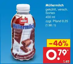 Netto Marken-Discount Müllermilch milch Angebot