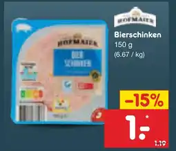 Netto Marken-Discount Bierschinken Angebot