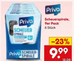 Netto Marken-Discount Priva scheuerspirale Angebot