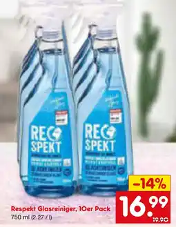 Netto Marken-Discount Respekt glasreiniger Angebot