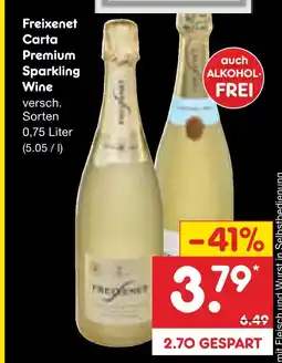 Netto Marken-Discount Freixenet carta premium sparkling wine Angebot