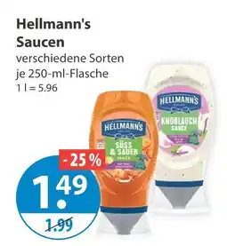 V Markt Hellmann's süß & sauer sauce Angebot