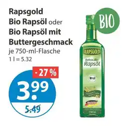 V Markt Rapsgold bio rapsöl Angebot