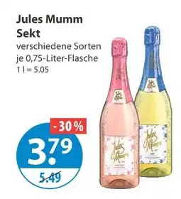 V Markt Jules mumm sekt Angebot
