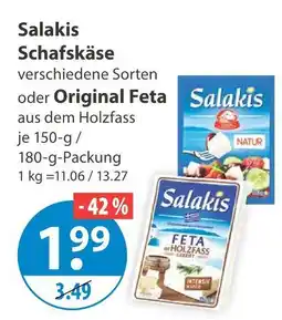 V Markt Salakis schafskäse Angebot