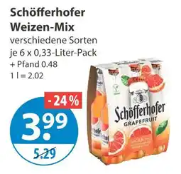 V Markt Schöfferhofer weizen-mix Angebot
