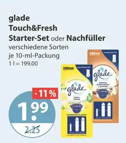 V Markt Glade touch&fresh starter-set Angebot