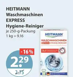 V Markt Heitmann waschmaschinen express hygiene-reiniger Angebot