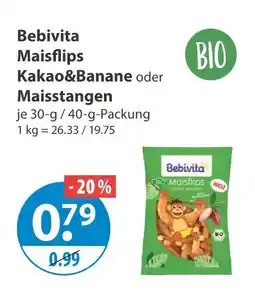 V Markt Bebivita maisflips kakao&banane Angebot
