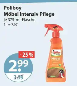 V Markt Poliboy möbel intensiv pflege Angebot