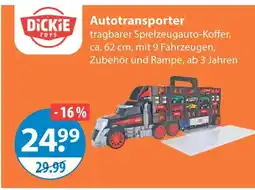V Markt Dickie toys autotransporter Angebot