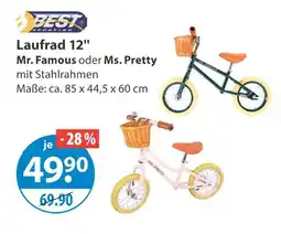 V Markt Best sporting laufrad 12 mr. famous Angebot