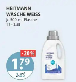 V Markt Heitmann wäsche weiss Angebot