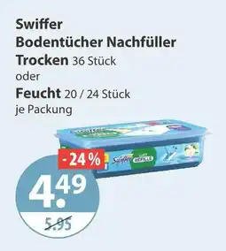 V Markt Swiffer bodentücher nachfüller trocken Angebot