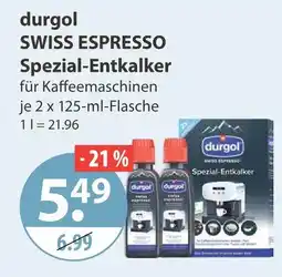 V Markt Durgol swiss espresso spezial-entkalker Angebot
