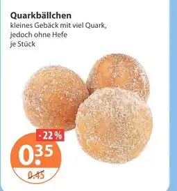 V Markt Quarkbällchen Angebot