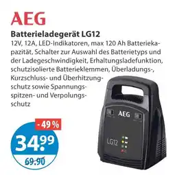 V Markt Aeg batterieladegerät lg12 Angebot