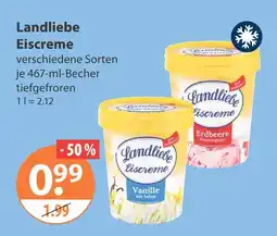 V Markt Landliebe eiscreme vanille Angebot