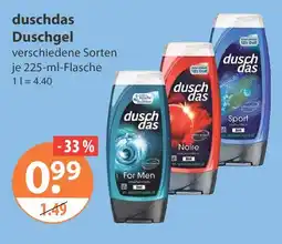 V Markt Duschdas for men Angebot