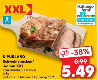 Kaufland K-purland schweinenacken/-kamm xxl Angebot