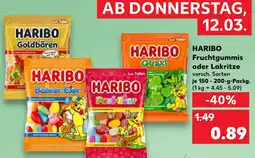 Kaufland Haribo goldbären Angebot