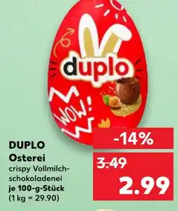 Kaufland Duplo osterei Angebot