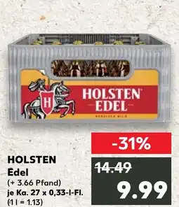 Kaufland Holsten edel Angebot
