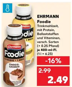 Kaufland Ehrmann foodie choco-licious Angebot
