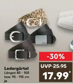 Kaufland Ledergürtel Angebot
