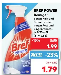 Kaufland Bref power reiniger gegen kalk und schmutz Angebot